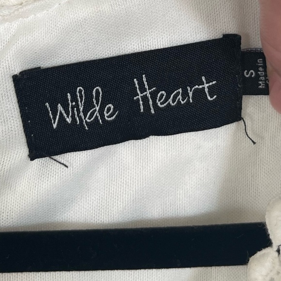 Lost in Lunar - Wilde Heart Laced Up Romper in White - Women’s Size Small - Picture 6 of 6